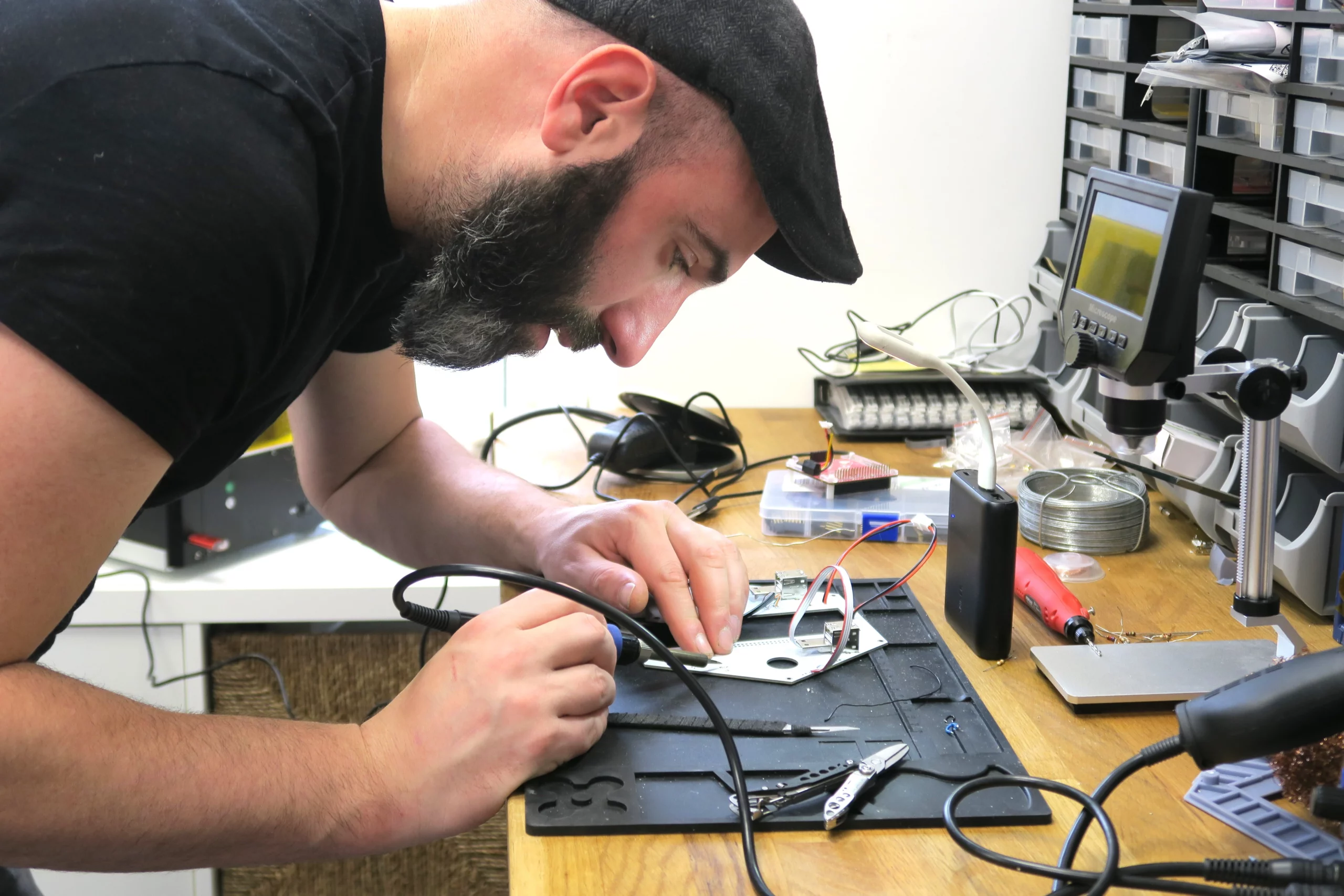 atelier d'IOT chez Waya Tech