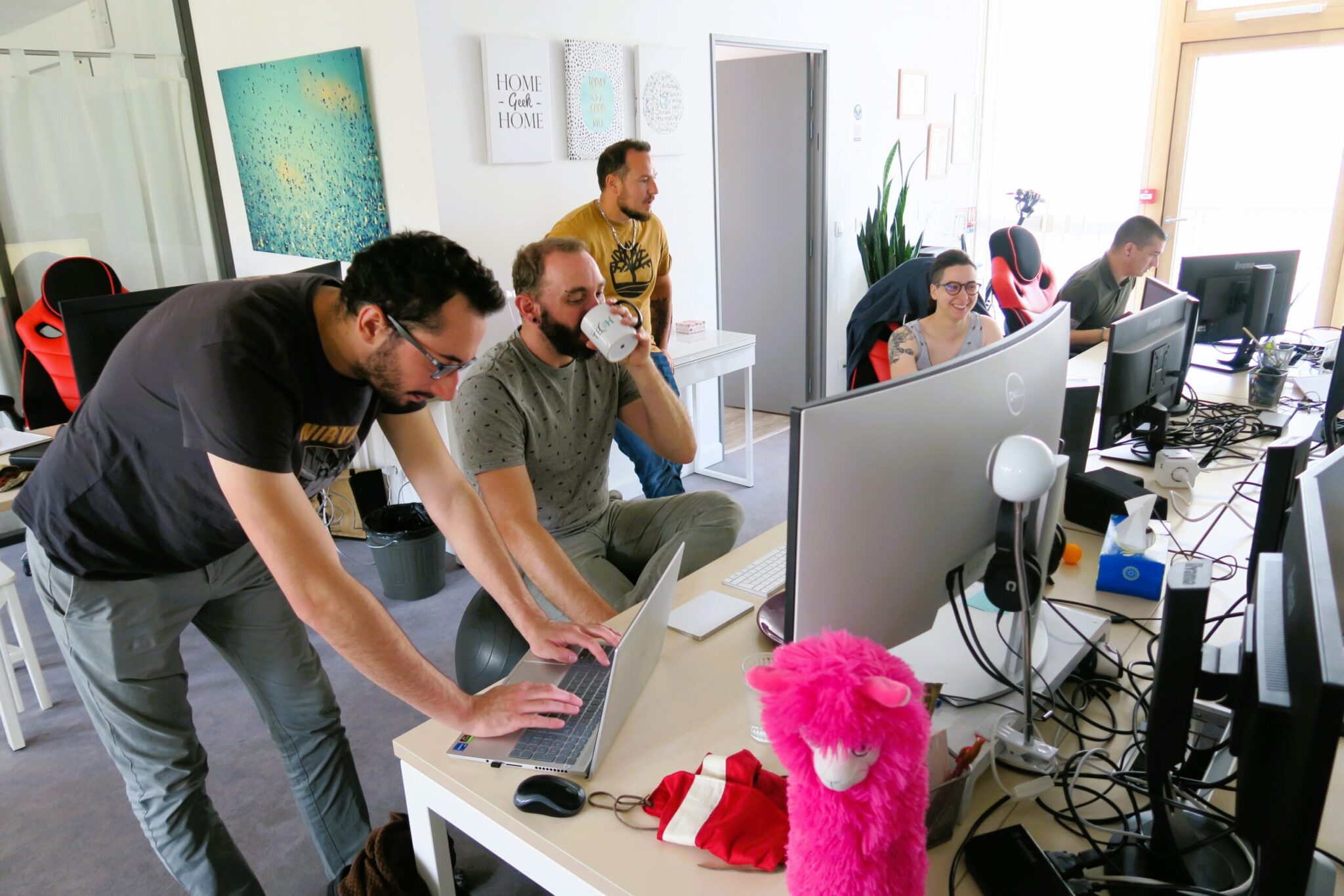 les développeurs de chez Waya Tech